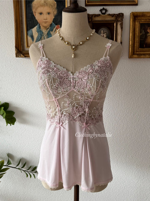 Triumph Embroidery Nylon Cami Size S