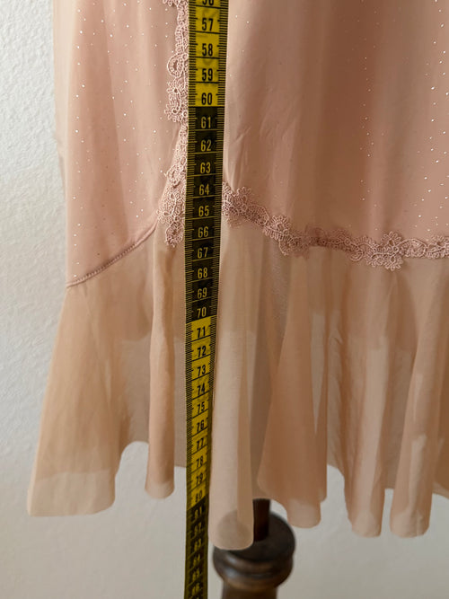 Nude Jersey Nightgown size M
