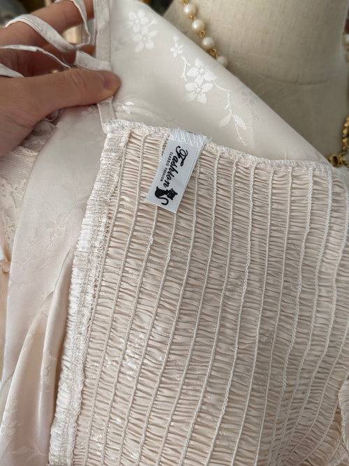 Brocade Satin Babydoll size M
