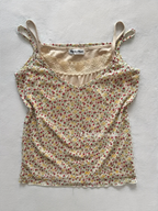 Y2K Floral Stretchy Cami Size S