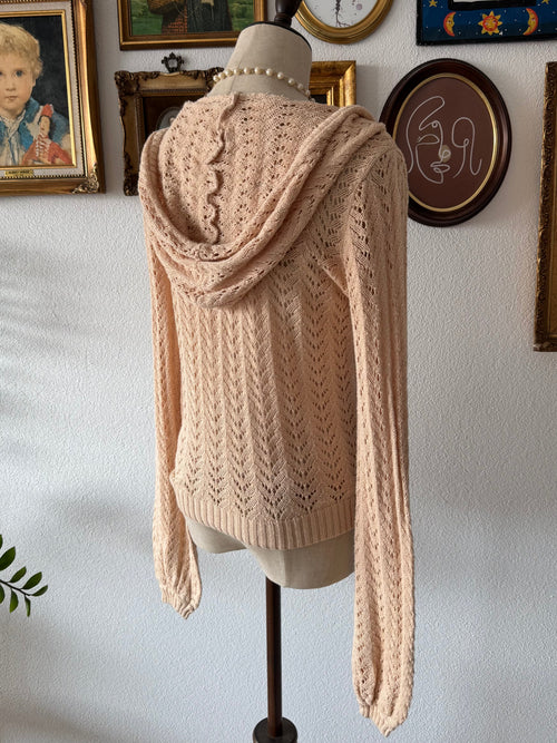 Orange Cardigan Cami Set Size S