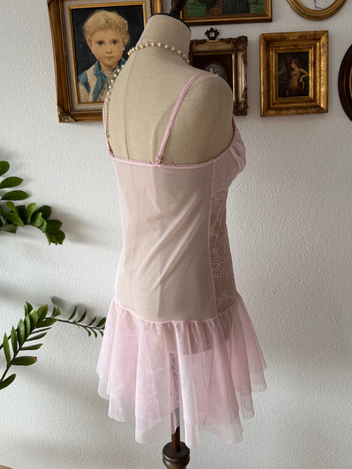 Coquette Pink Ballerina Babydoll Size S