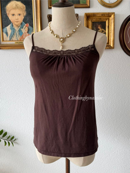 Y2K Knit Cardigan Cami Set Size S