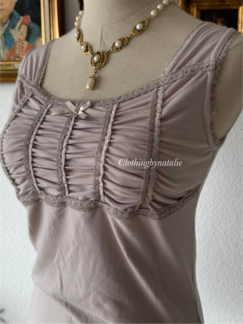 Whimsical Brown Knit Hooded Set Size S