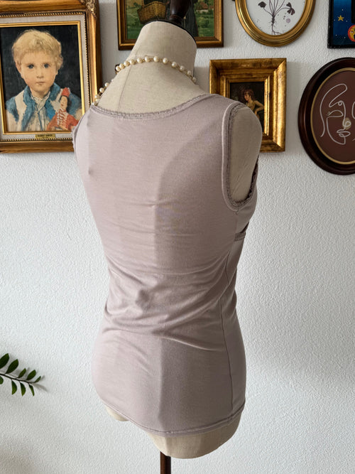 Whimsical Brown Knit Hooded Set Size S