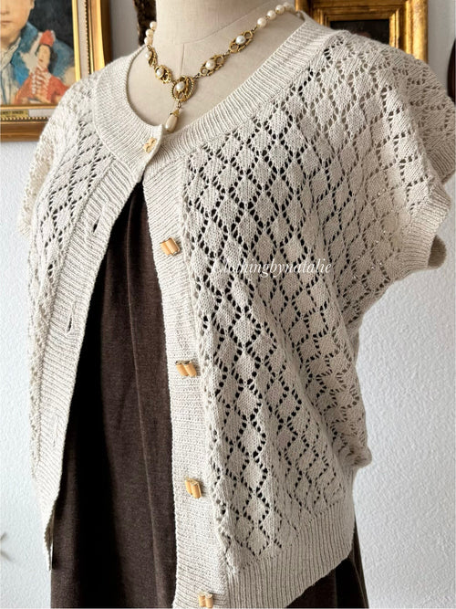Earthy Brown Babydoll Set Size S