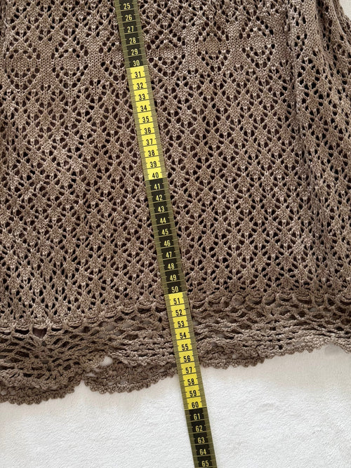Earthy Brown Knit Cami Set Size S