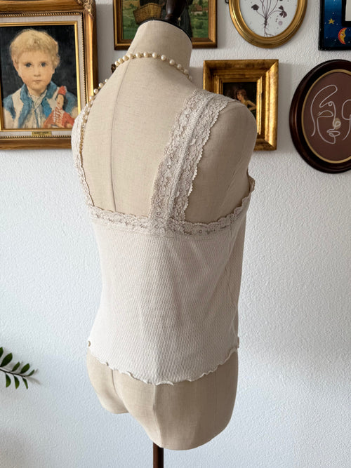 Y2K Pink Glitter Blouse Set Size S