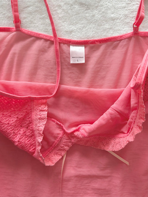 Victoria’s Secret Pink Mesh Slip Size S