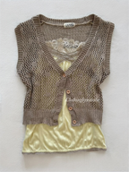 Y2K Knit Cami Set Size S