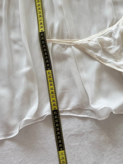 APT.9 White Chiffon Babydoll Set Size S