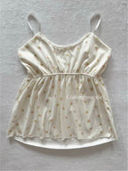 Coquette Floral Jersey Cami Size M