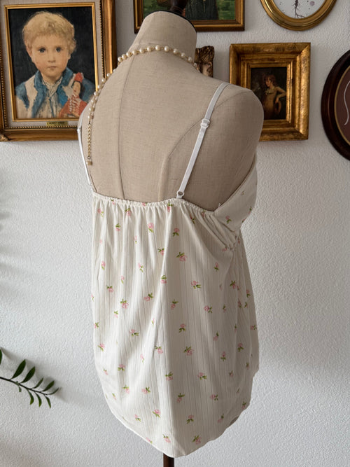 Coquette Floral Jersey Cami Size M