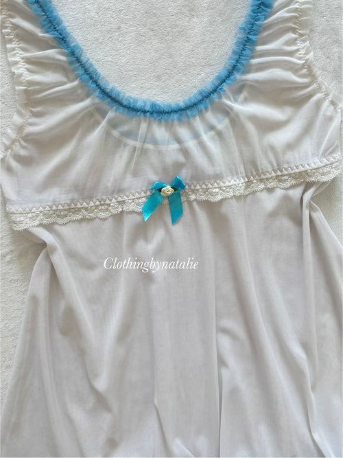 Sheer Mesh Babydoll Size S/M