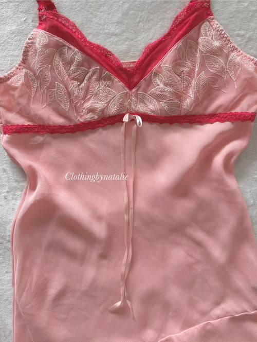 Fairy Pink Chiffon Slip Size S