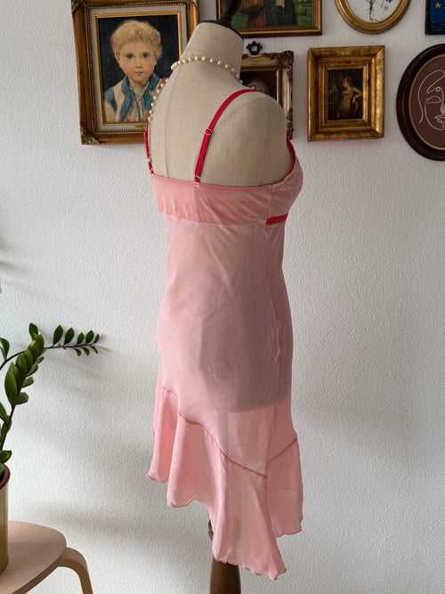 Fairy Pink Chiffon Slip Size S