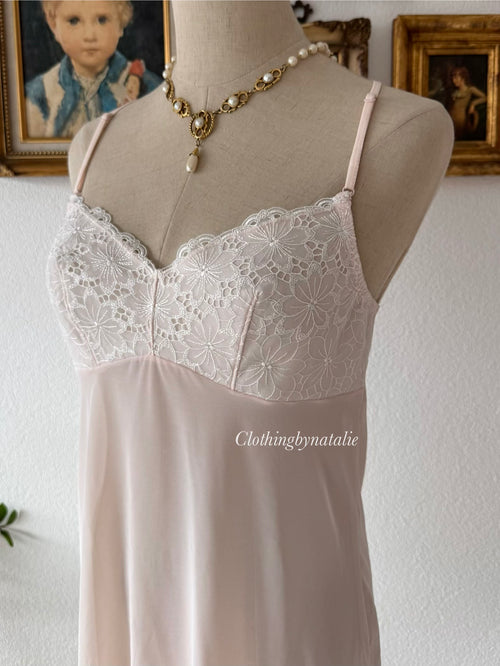Blush Pink Mesh Cami Size S
