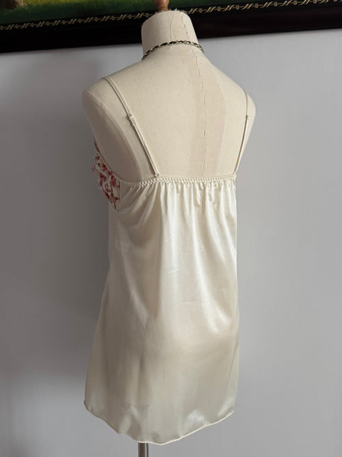 Coquette Cream Nylon Slip Size S/small M