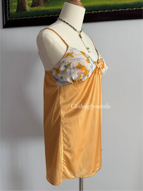 Orange Nylon Slip size S/small M