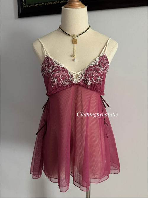 Fairy Purple Mesh Cami size S