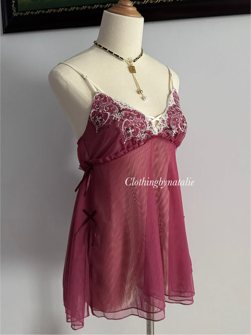 Fairy Purple Mesh Cami size S