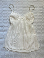 Fairy White Mesh Babydoll size S/small M