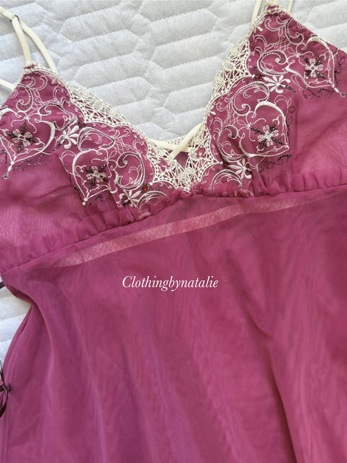 Fairy Purple Mesh Cami size S