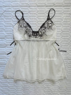 Fairy White Mesh Cami size M