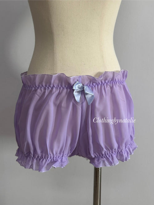 Soft Purple Chiffon Lounge Set size L