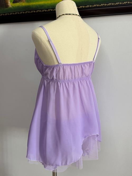 Soft Purple Chiffon Lounge Set size L