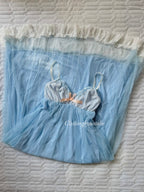 Soft Blue Babydoll Dress size S