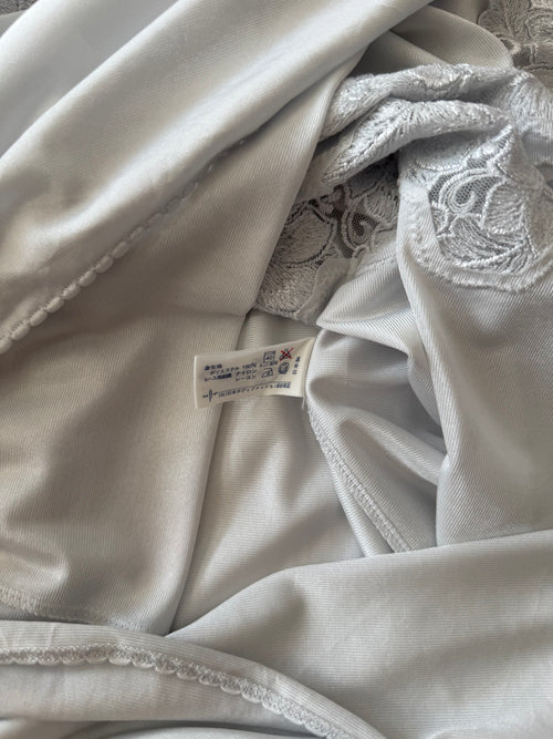 Japanese Blue Nylon Nightgown (S)