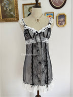 Fairy Black Lace Slip Dress size S