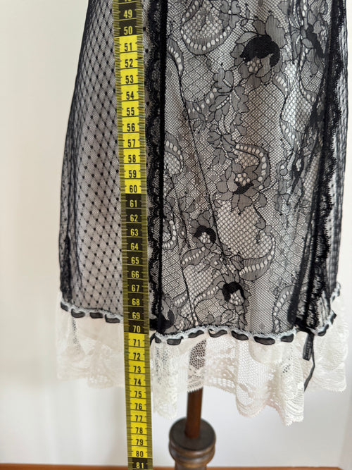 Fairy Black Lace Slip Dress size S