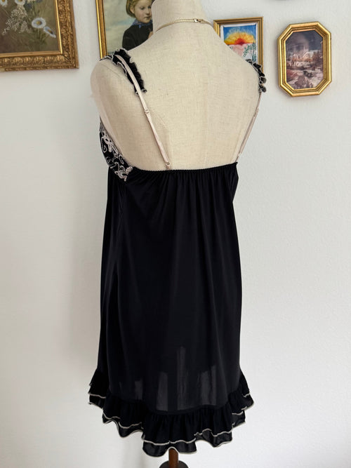 Black Jersey Coquette Babydoll size S/M