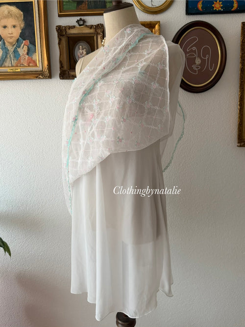 Embroidery Fairy Mesh Babydoll Size S/small M