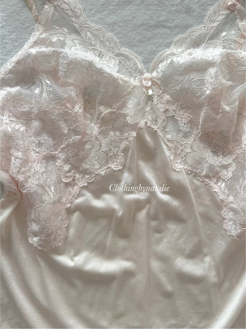 Blush Pink Nylon Cami Size S