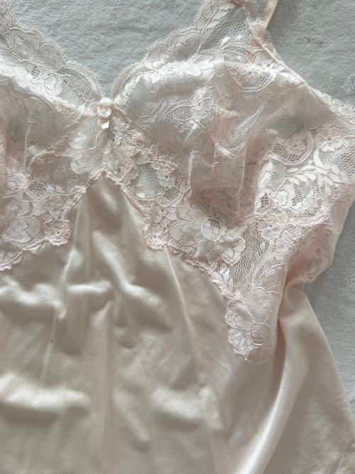 Blush Pink Nylon Cami Size S