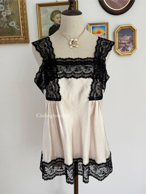 Pure Silk & Lace Cami size M