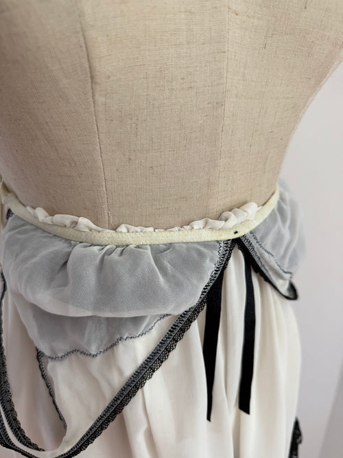 Victoria’s Secret White Chiffon Babydoll size S/M