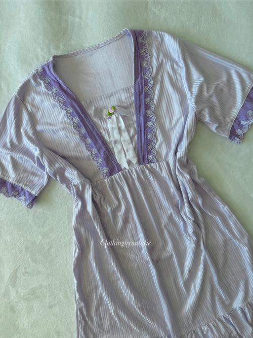 Coquette Purple Slip Dress (S/M)