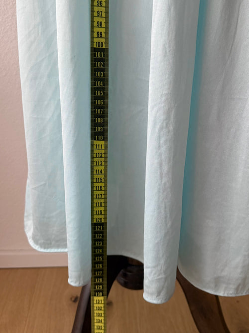 Beth Michaels Blue Nylon Maxi Nightgown size M