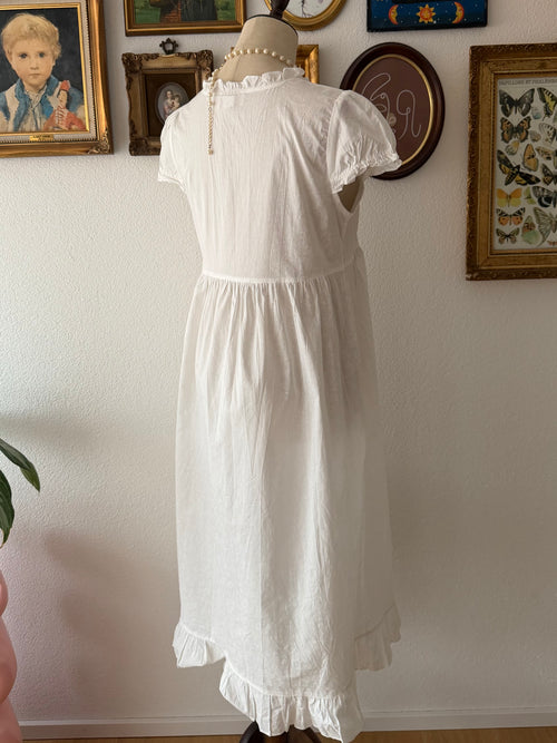 Victoria’s Queen White Cotton Babydoll size S/small M