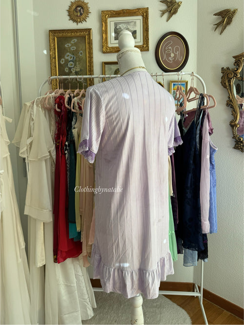Coquette Purple Slip Dress (S/M)