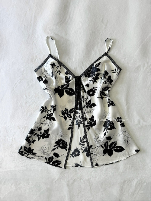 VS Floral Satin Babydoll (L)