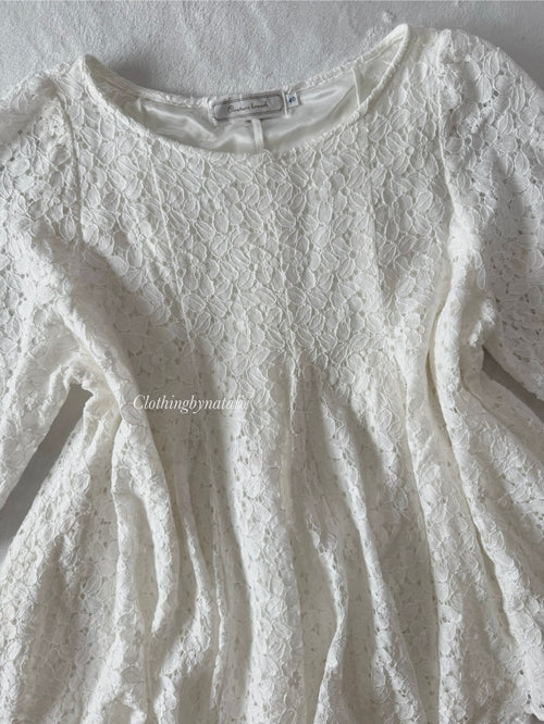 Japanese White Cotton Babydoll (S/M)
