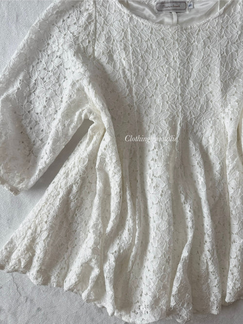 Japanese White Cotton Babydoll (S/M)