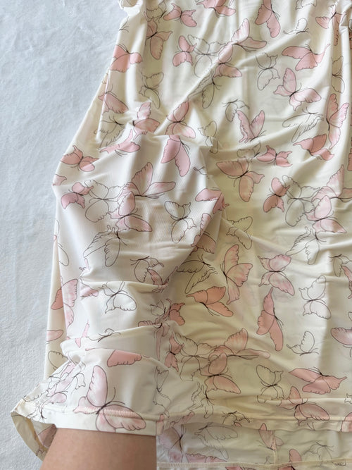 Butterfly Stretchy Slip Dress (S/M)