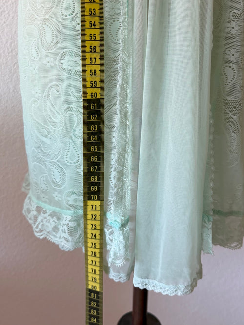 Green Sheer Mesh Babydoll size M