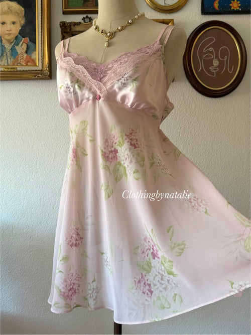 Secret Treasure Floral Pink Babydoll size M